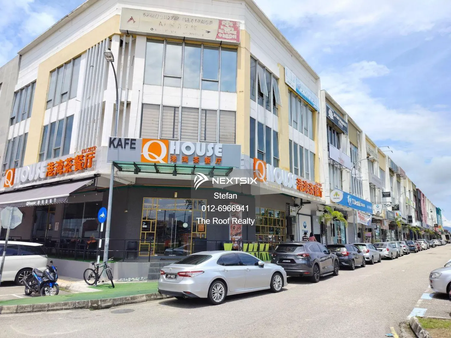 Taman Tun Aminah, Jalan Pendekar , 3 Storey Shop , Facing Main Road