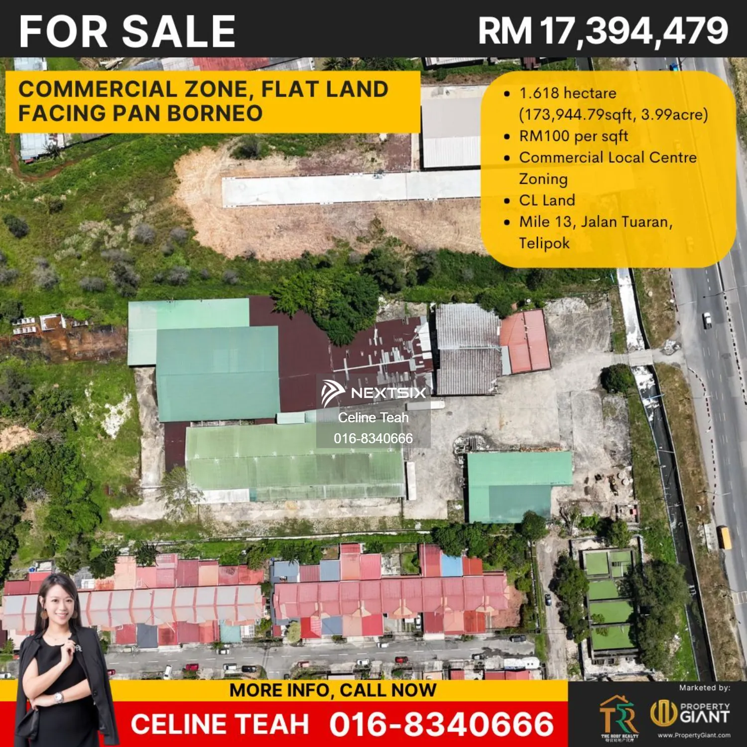 Commercial Zone Flat Land