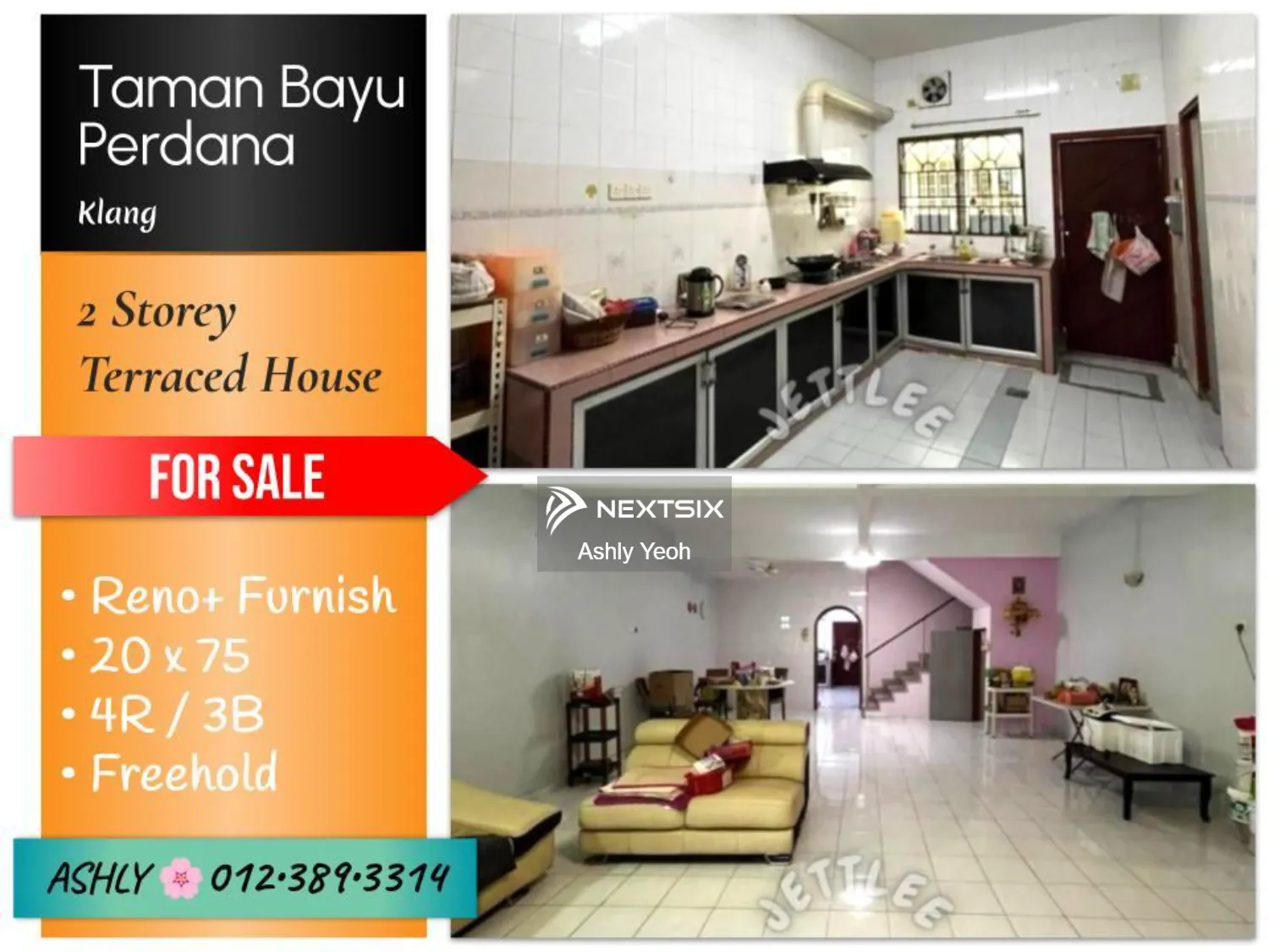 BEST Value Double Storey House for SALE Rumah untuk Jual @ Bayu Perdana, 41200 Klang, Selangor