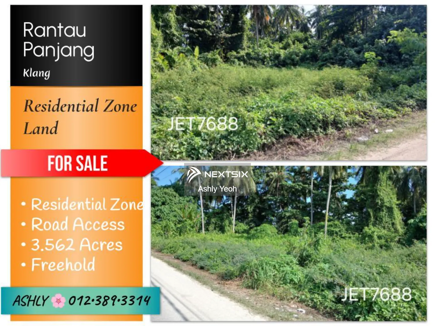 BEST Value Agricultural Residential Zone Land for SALE Tanah untuk Jual @ Rantau Panjang, 42100 Klang, Selangor