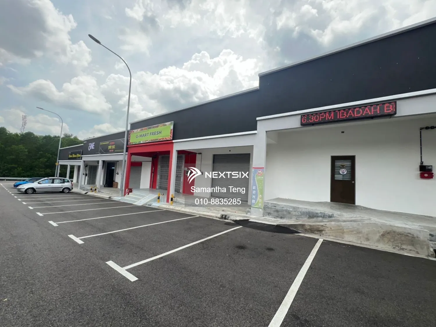 Taman Gaya廉价单层店面出租