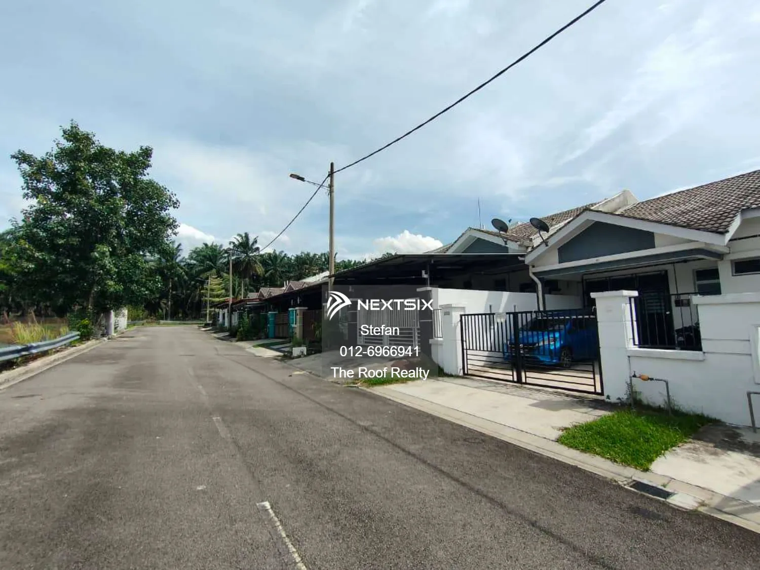 Taman Sri Saujana Kota Tinggi Johor / Single Storey End Lot With Land
