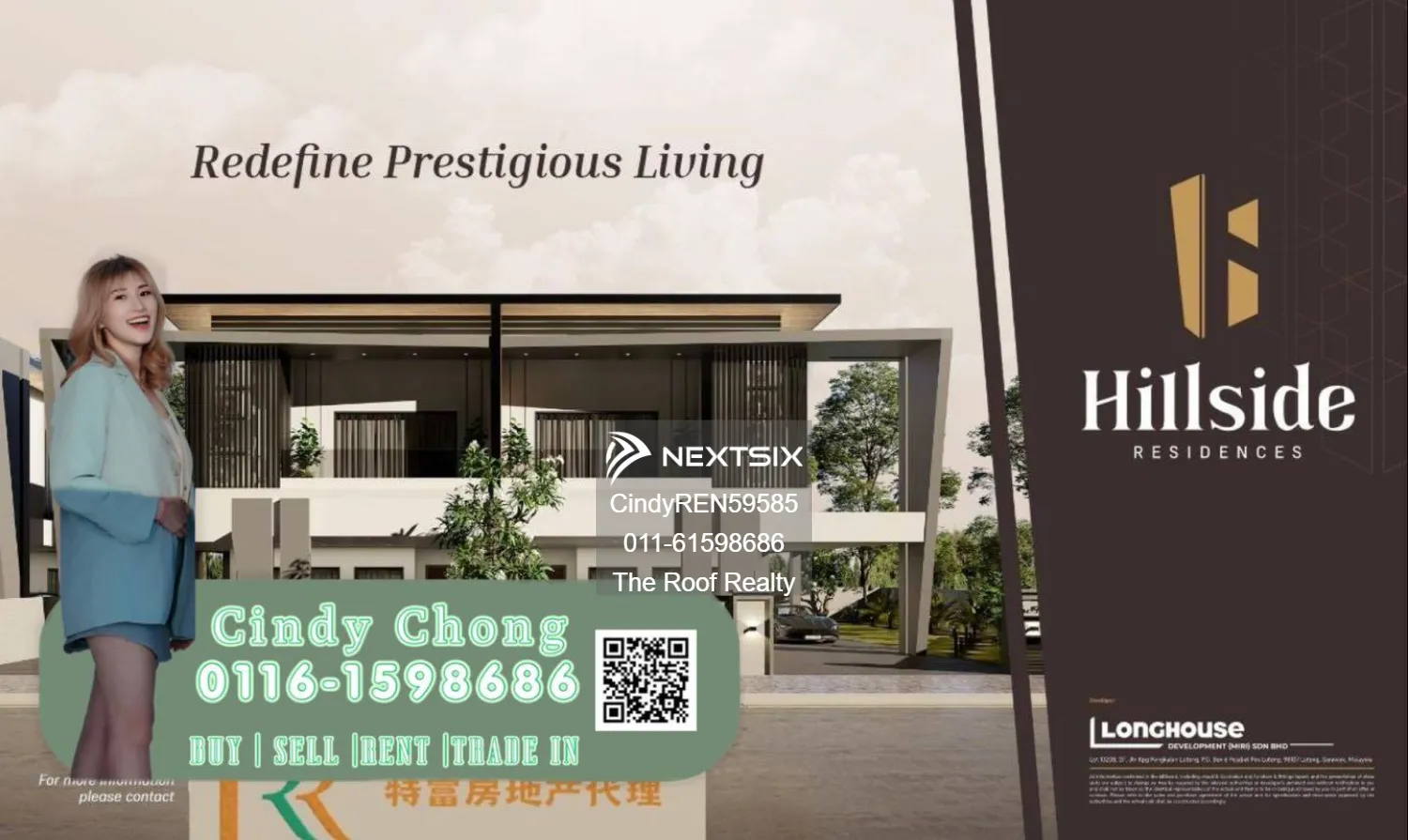 New Double Storey Semi Detached House - Hillside Residence Luak Miri