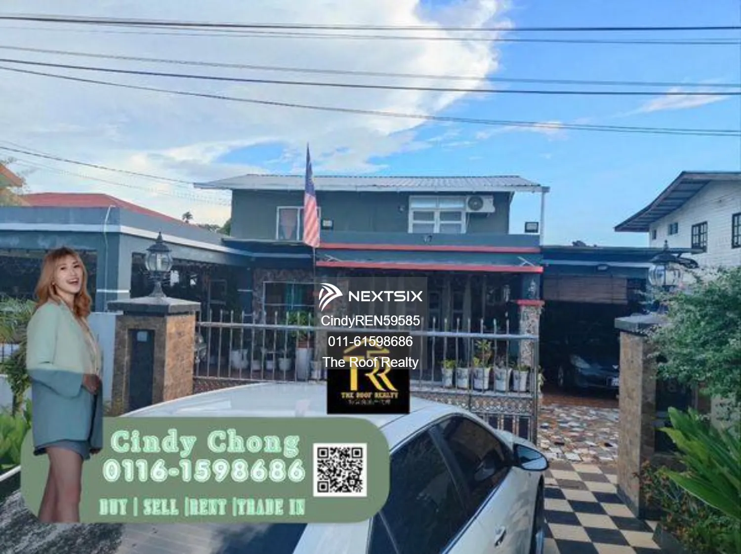 Double Storey Detached Bungalow House - Riam Miri