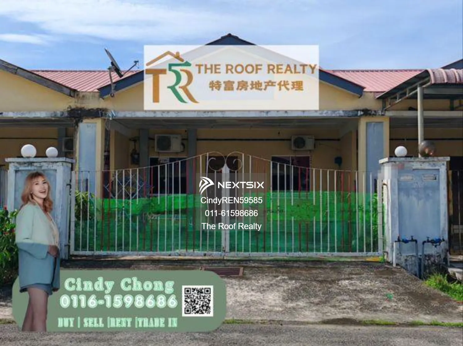 Single Storey Intermediate Terrace House - Desa Senadin