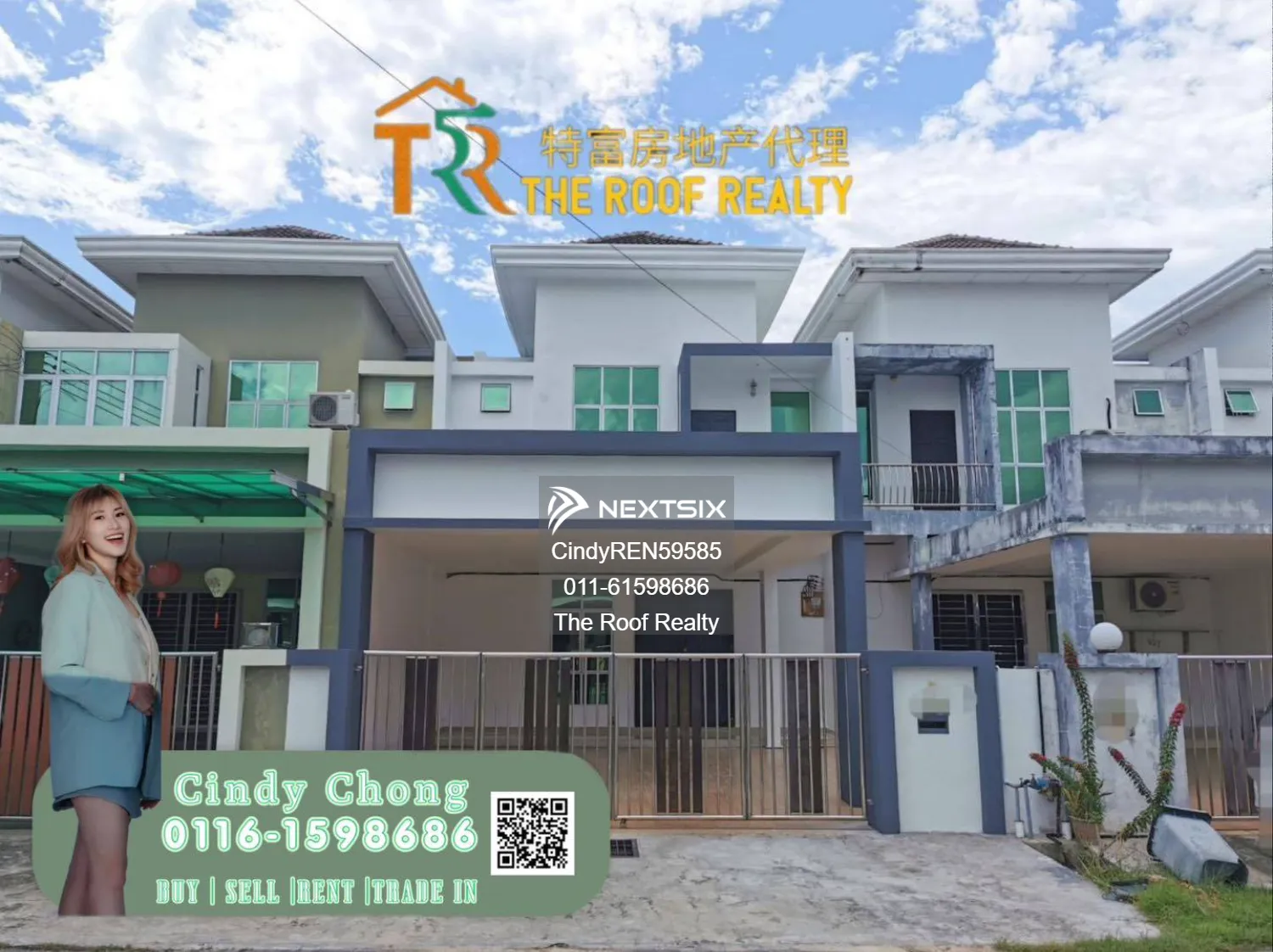 Double Storey Terrace Intermediate House - Taman Delight