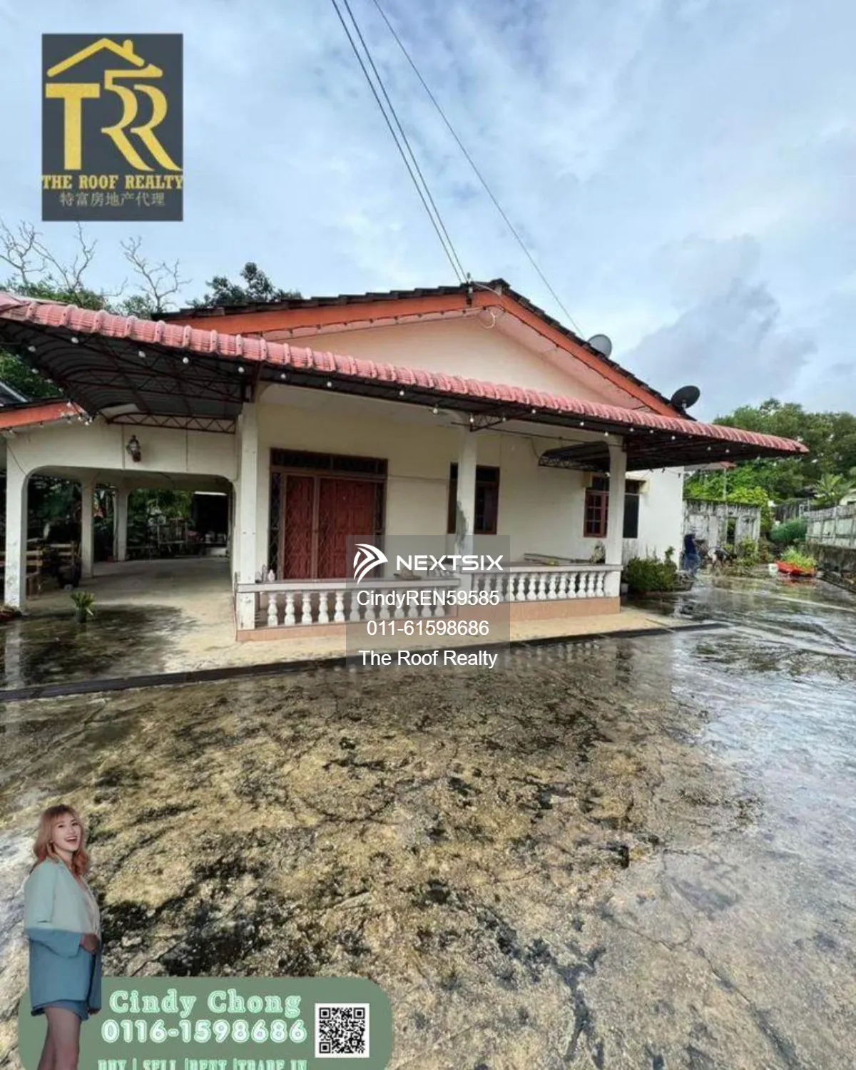 Single Storey Detached House - Riam Miri