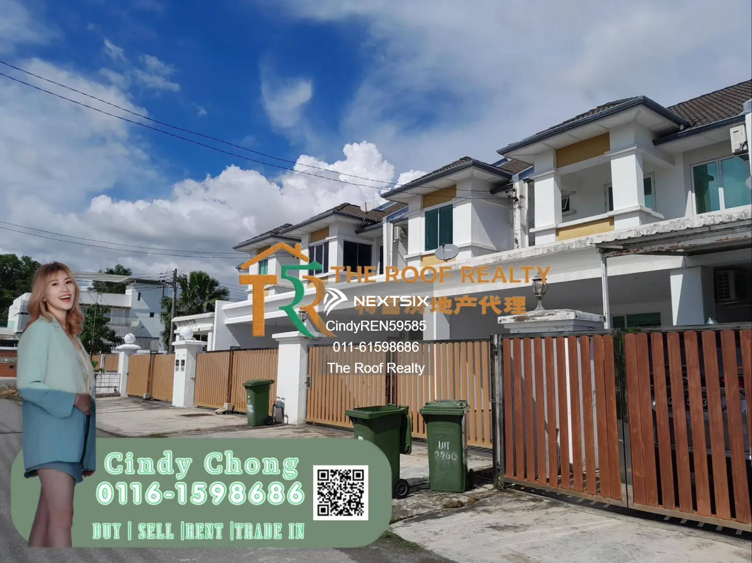 Double Storey Terrace Intermediate House - Lopeng