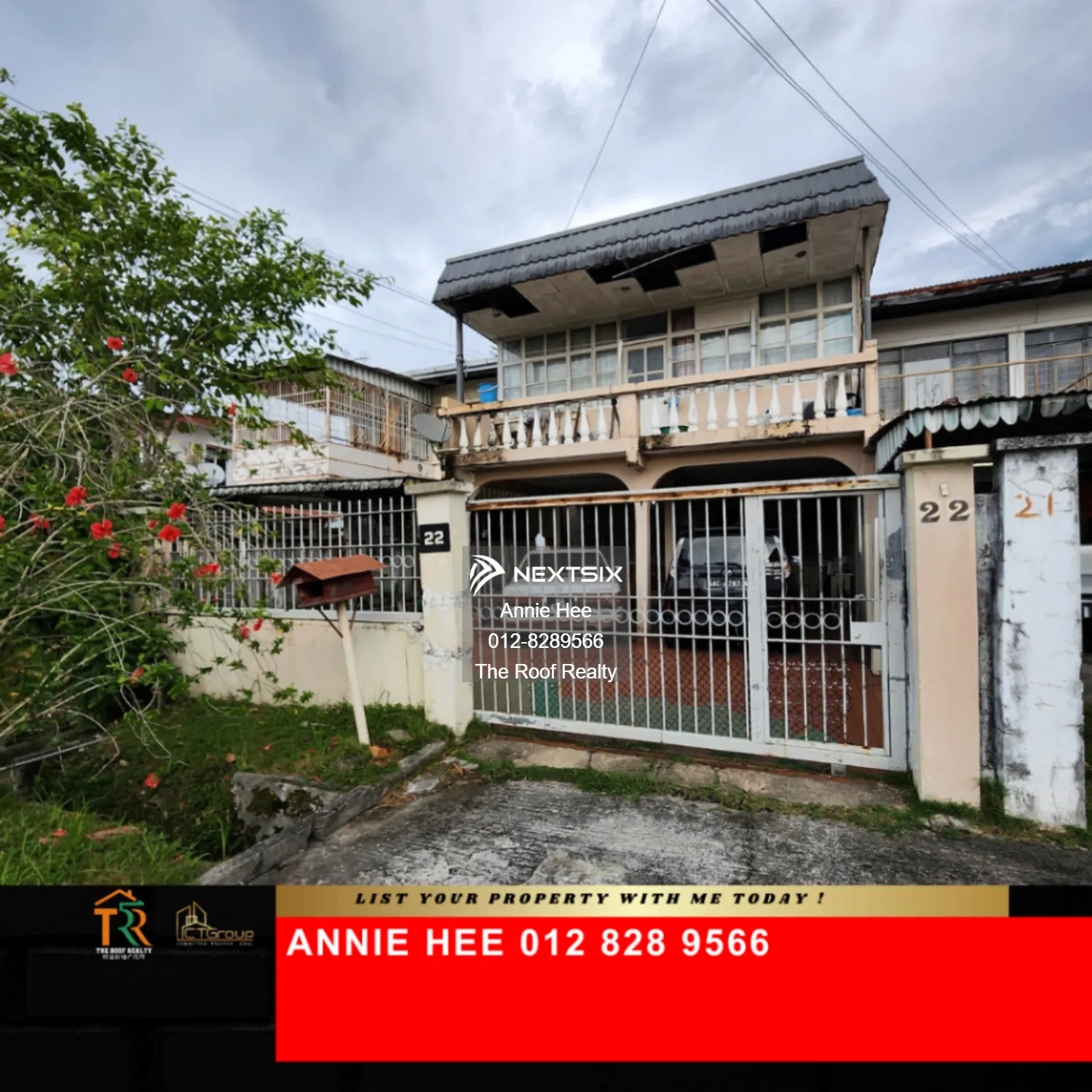 Likas Double Storey House FOR SALE