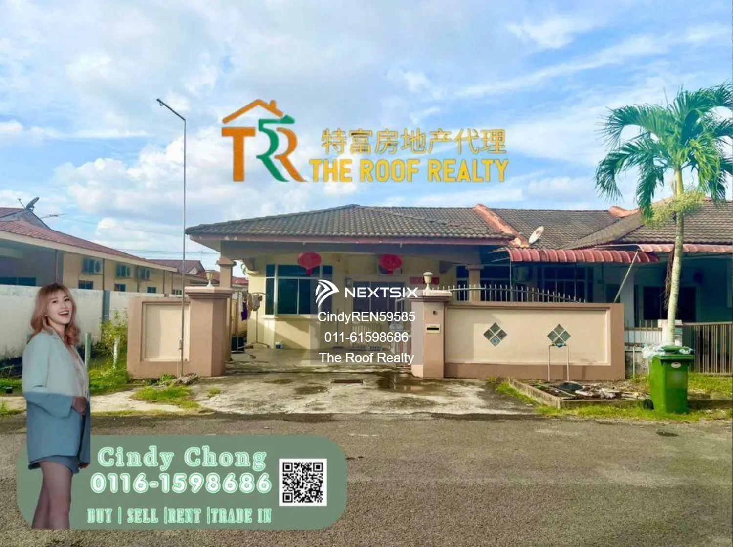 Single Storey Terrace Corner House - Desa Indah