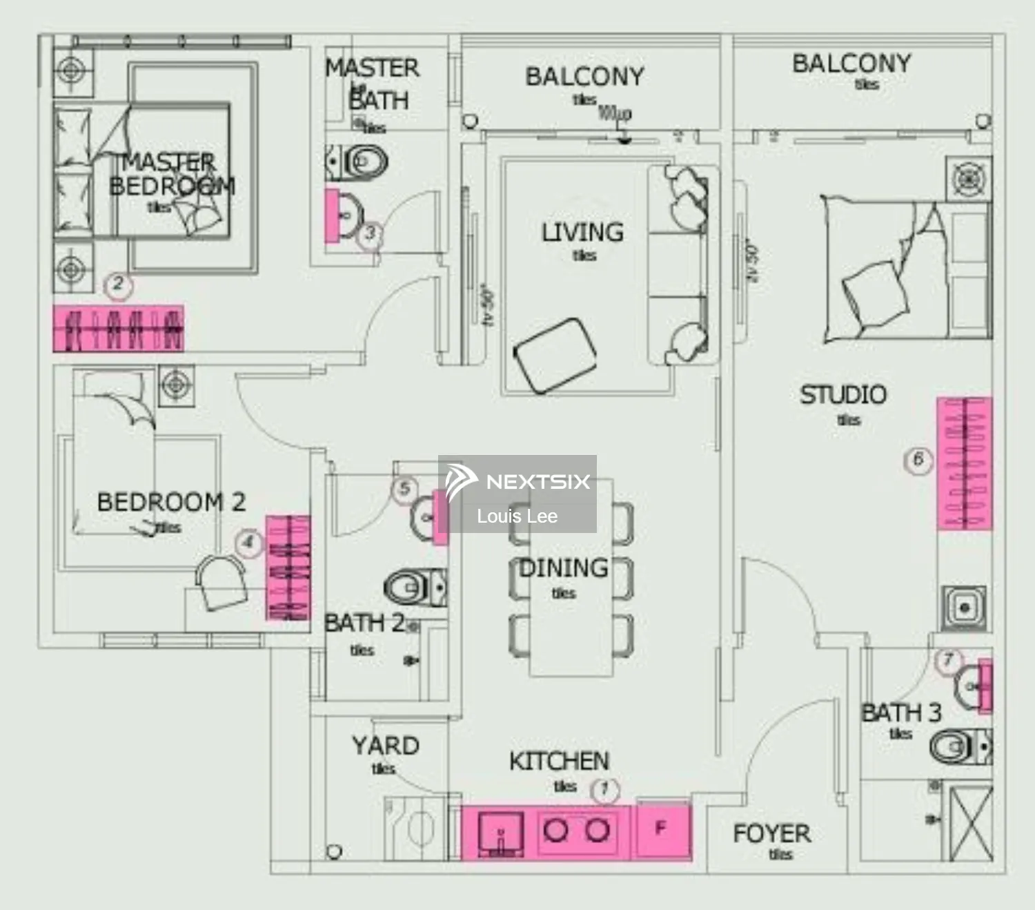 Serviced Residence floor plan - Image 2
