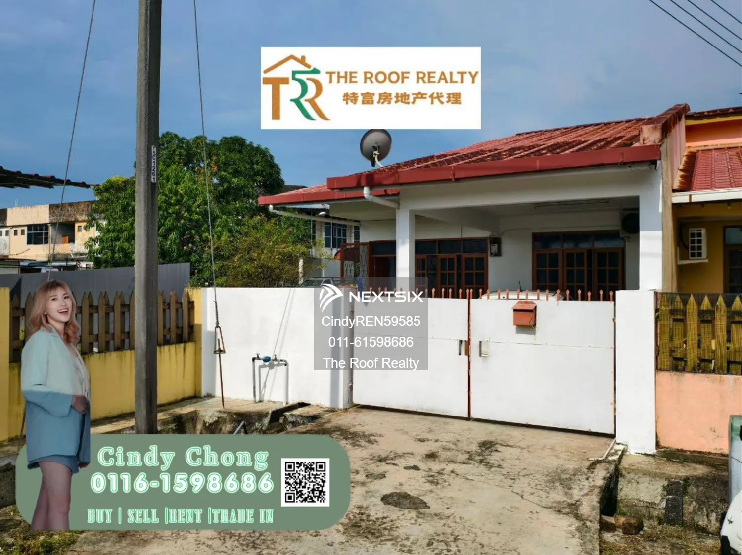 Single Storey Semi Detached House - Taman Delight