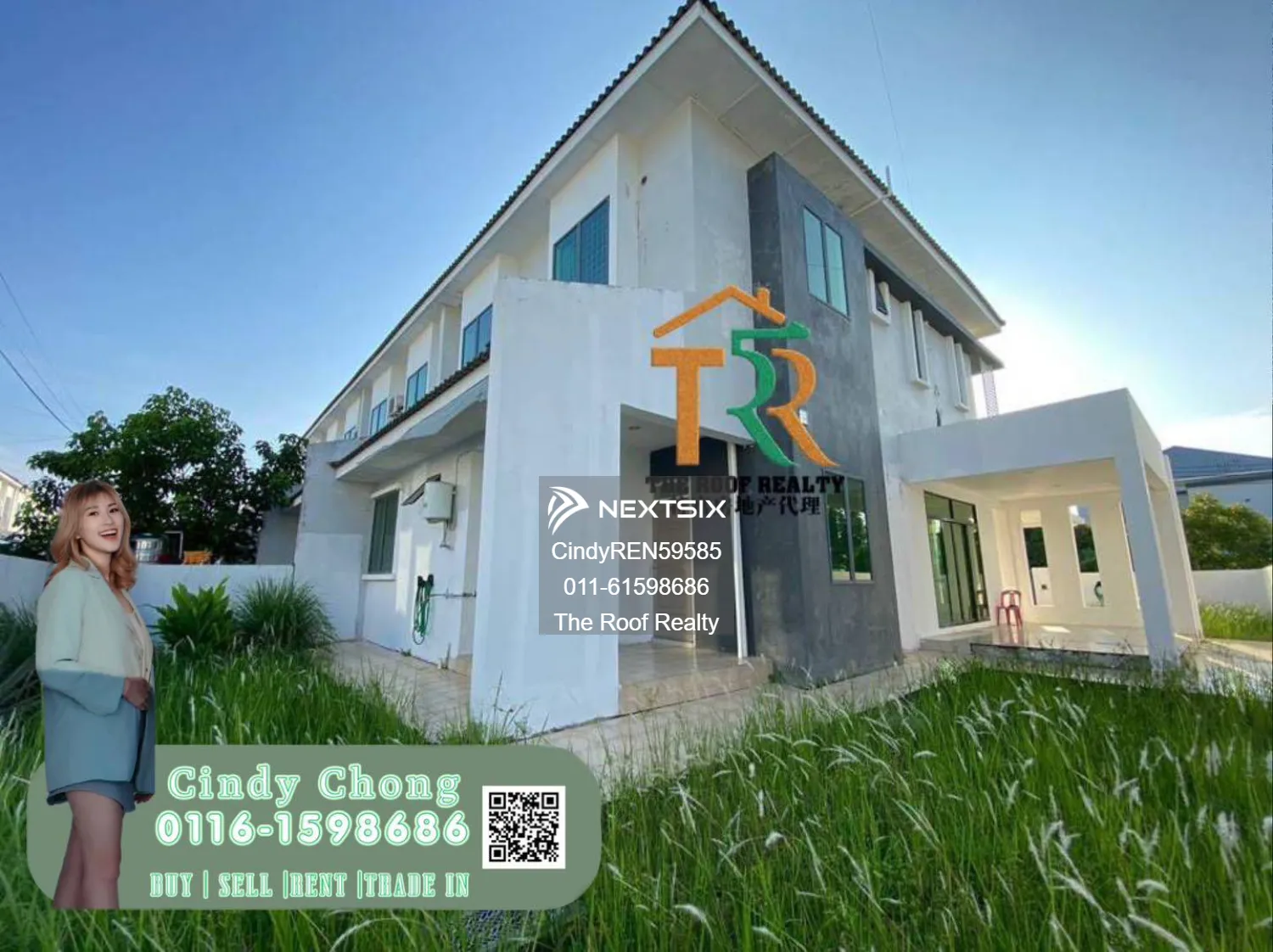 Double Storey Terrace Corner House - Curtin Water Senadin