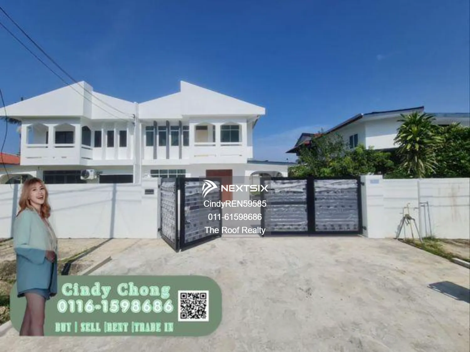 Double Storey Semi Detached House - Piasau