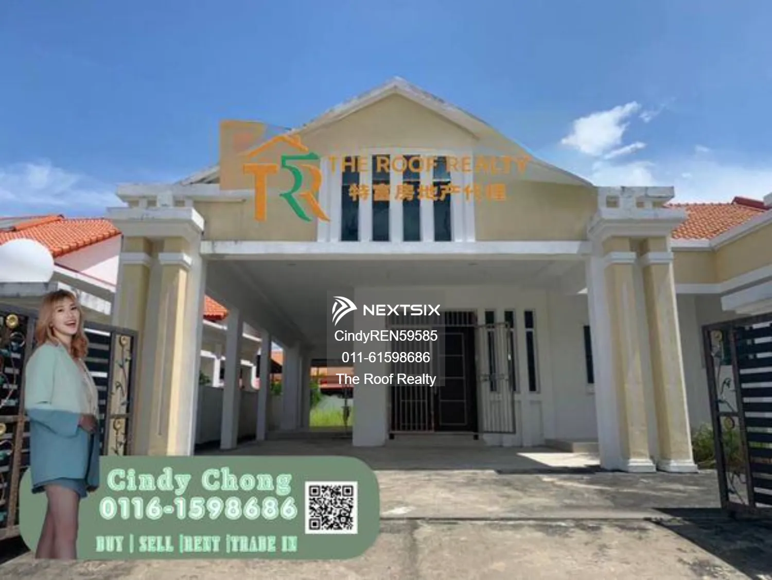 Single Storey Terrace Corner House - Taman Tunku