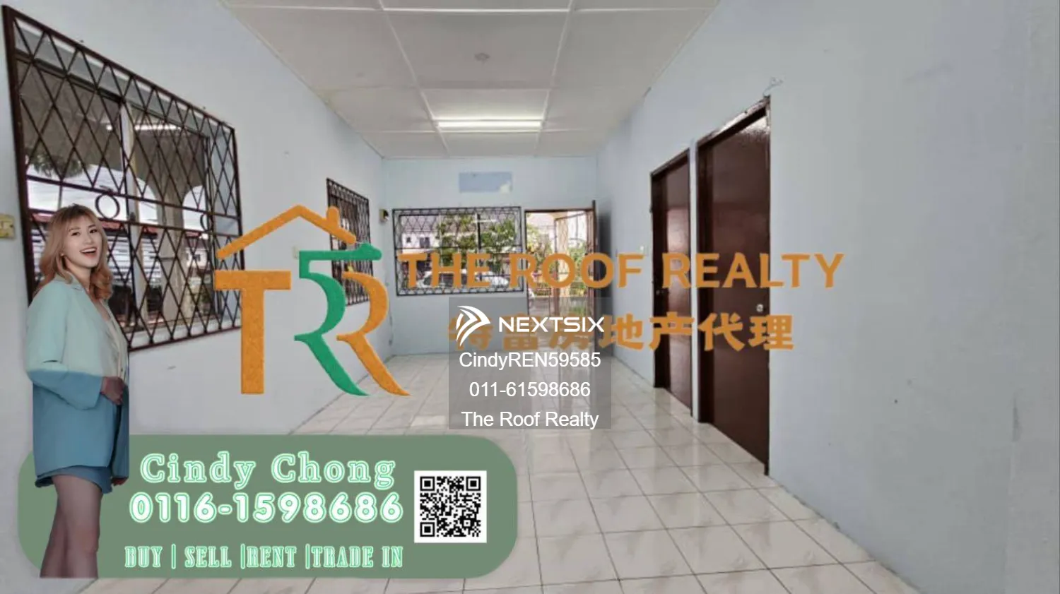 Single Storey Terrace Corner House - Permy