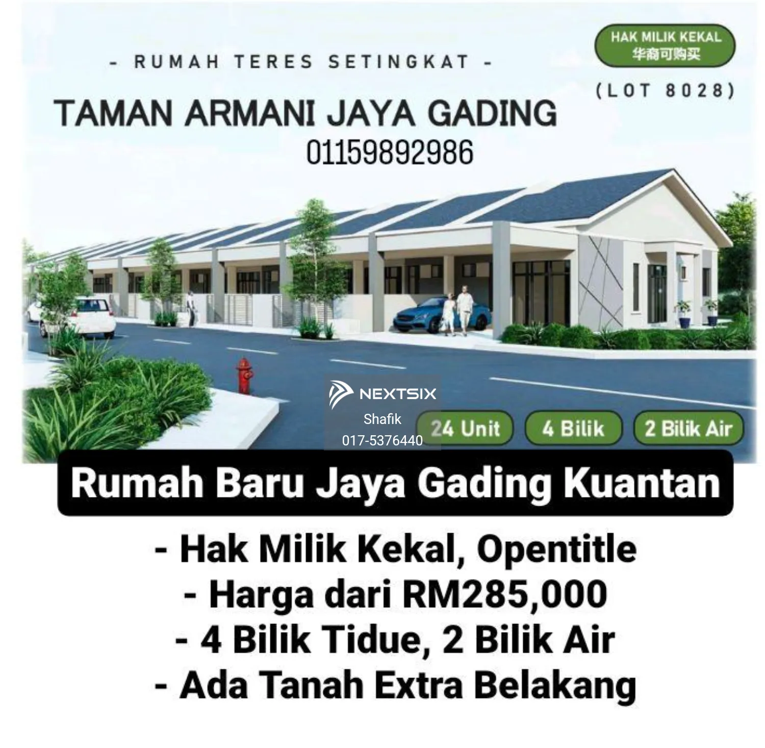 Teres Baru Jaya Gading Kuantan