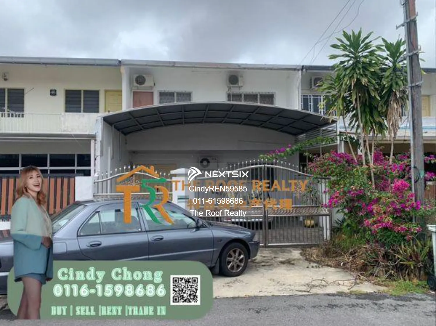 Double Storey Terrace Intermediate House - Friendship Garden