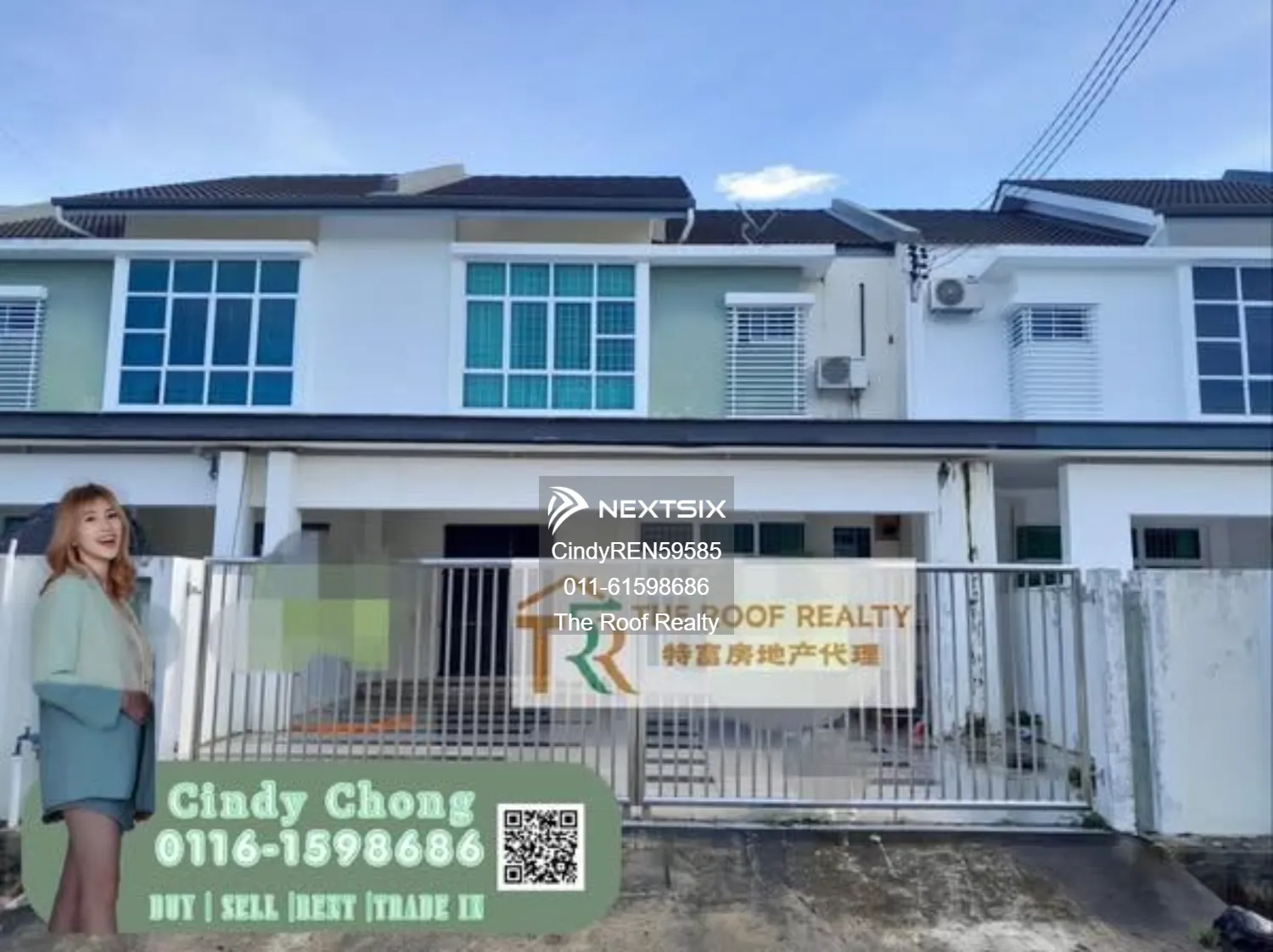 Double Storey Terrace Intermediate House - Homelite Ecopark, Miri