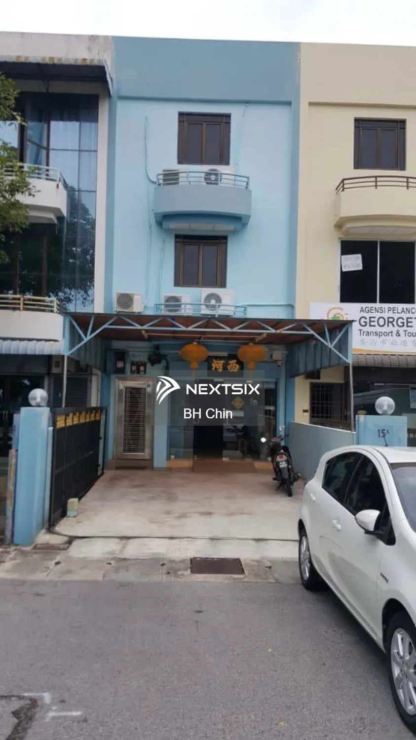 3 Storey Terrace House Jalan Jones Pulau Tikus Commercial Use Rare in Market