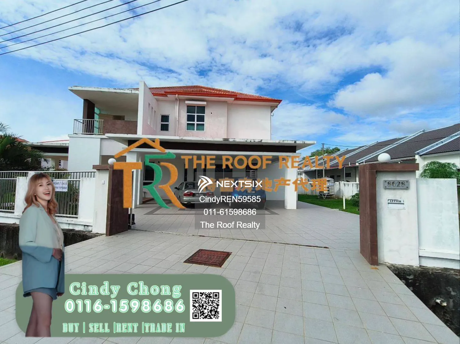 Double Storey Terrace Corner House - Interhill