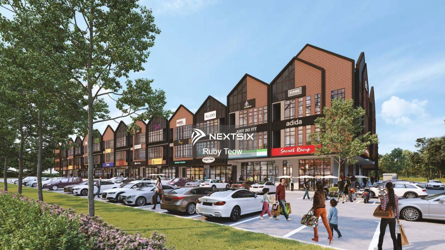 Sutera Square - 3 Storey Shop Lot (2 Adjoined lot) for Rent