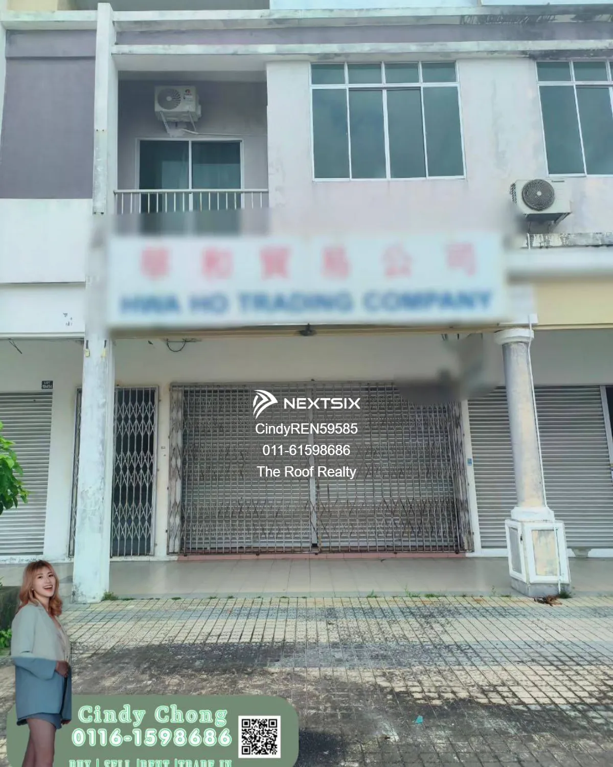 Two Storey Commercial Shoplot - Senadin