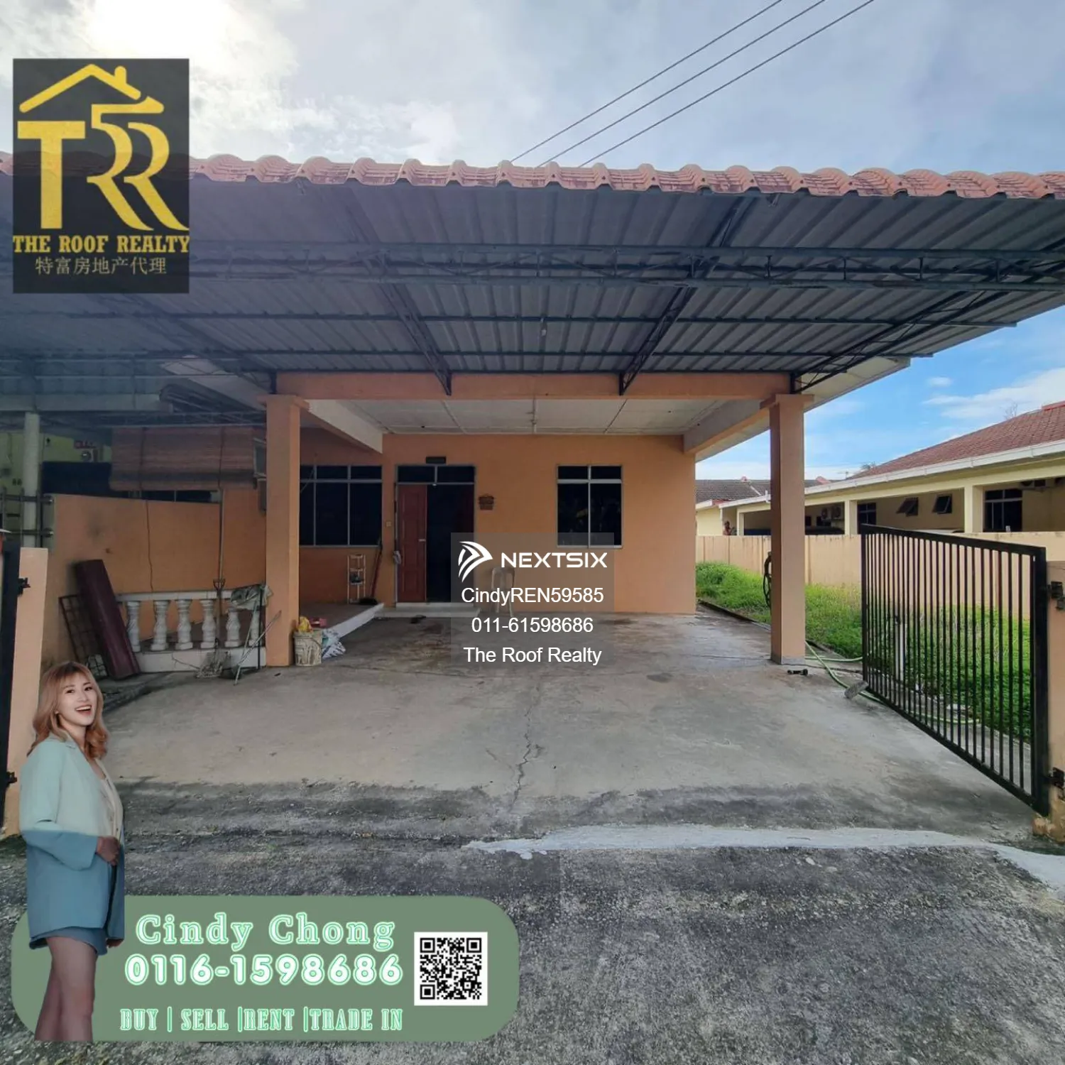Single Storey Semi Detached House - Tudan
