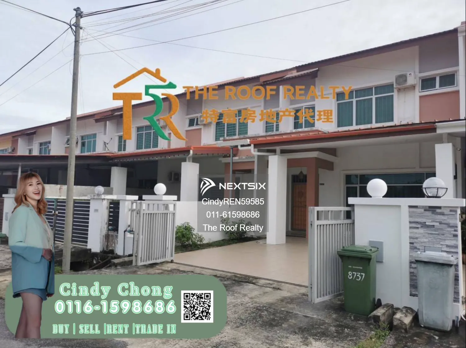 Double Storey Terrace Intermediate House - Desa Murni