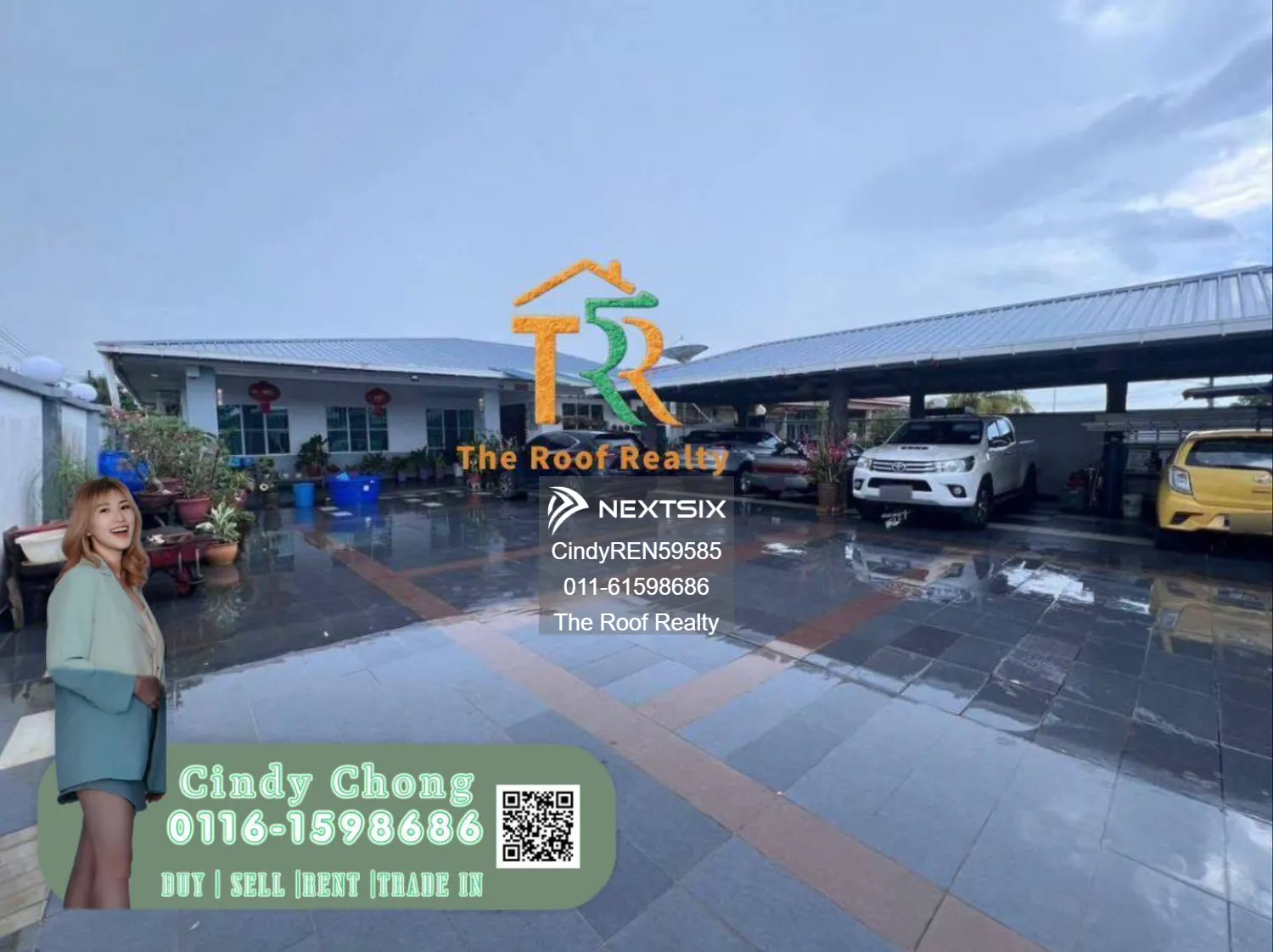 Single Storey Semi Detached House - Permy