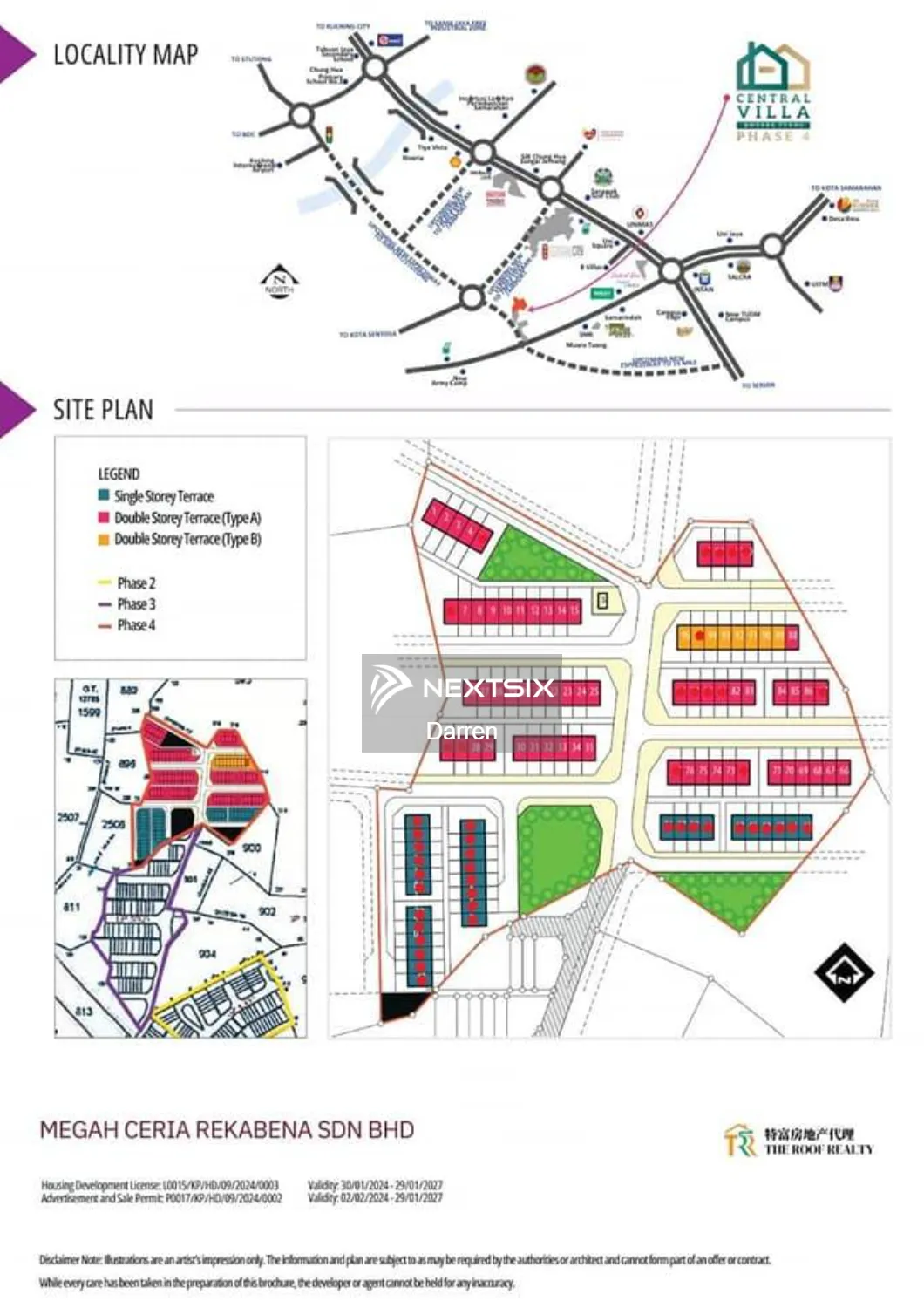 2-sty Terrace/Link House For Sale in Kota Samarahan Sarawak - Image 7