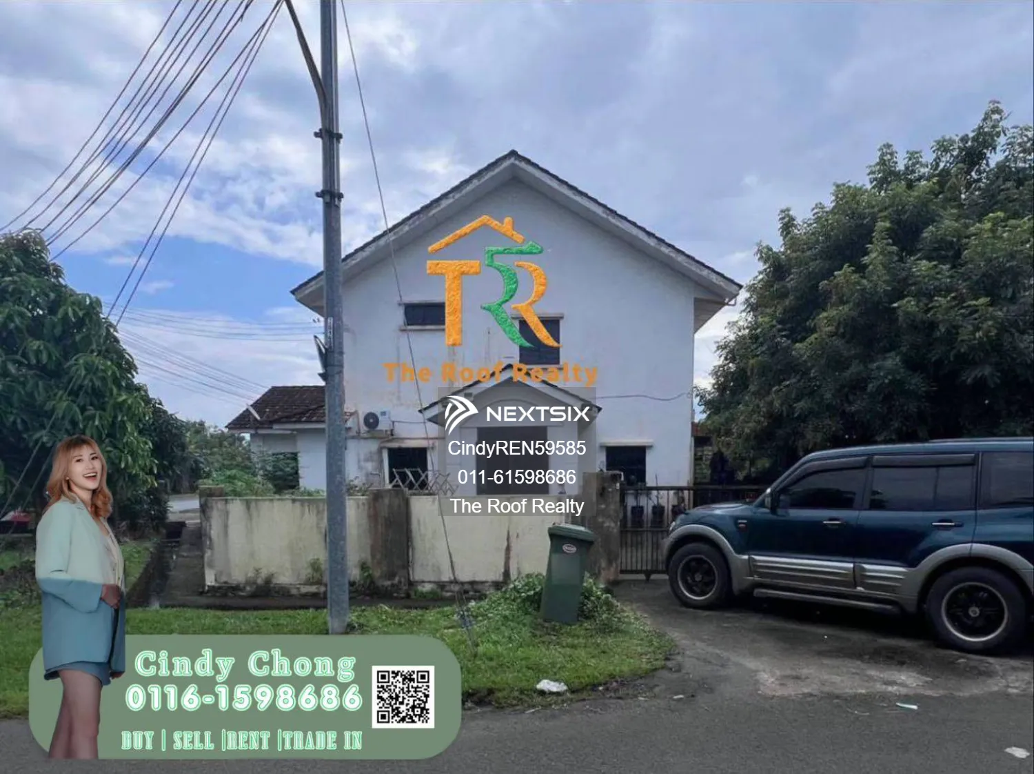 Double Storey Terrace Corner House -Permyjaya