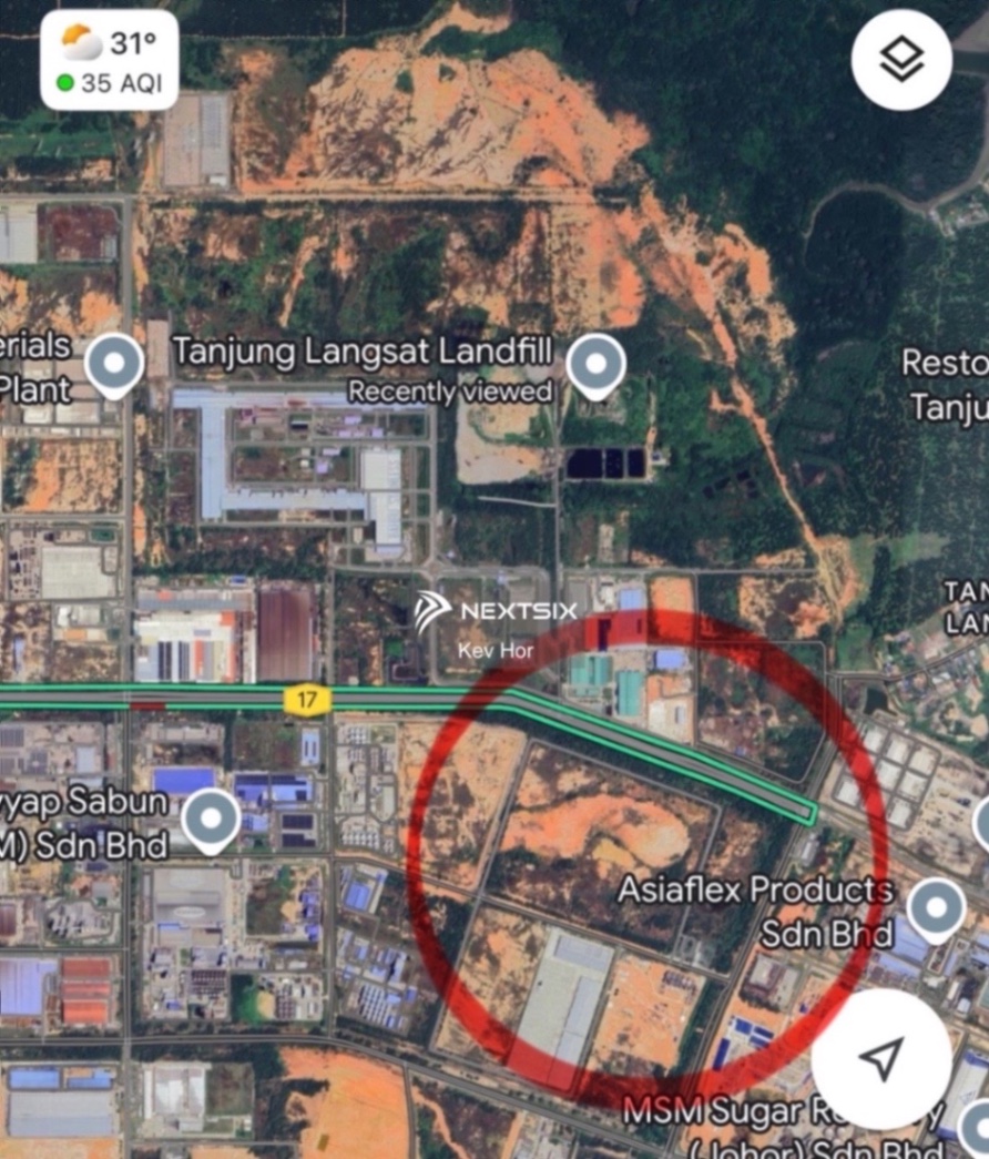 Industrial Land For Sale in Pasir Gudang Johor