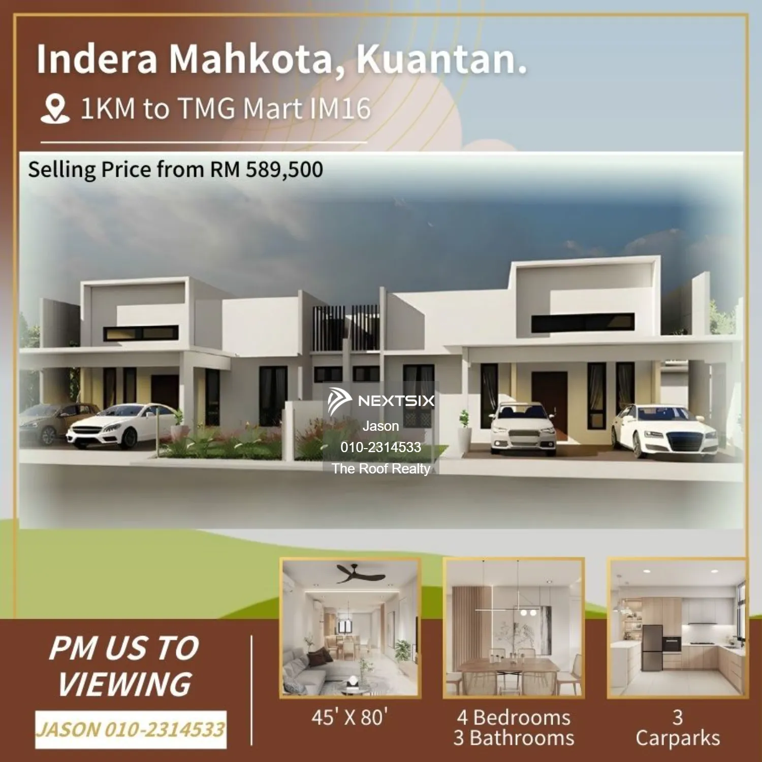 Single Storey Semi D @ Indera Mahkota, Kuantan.