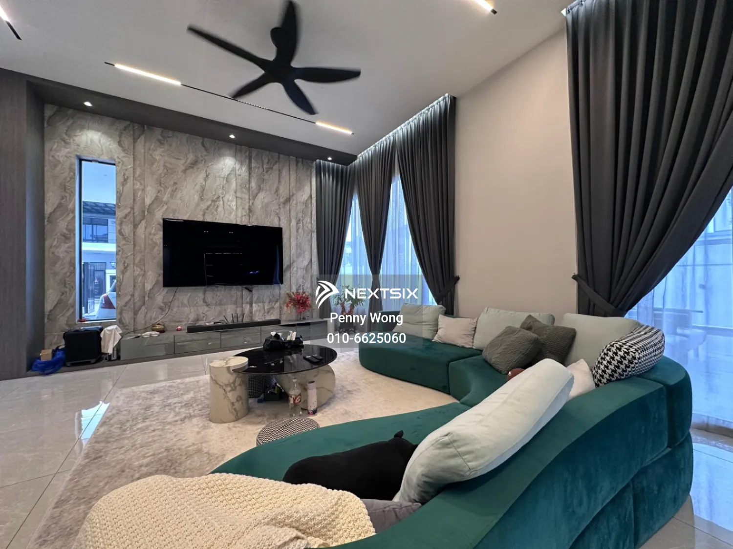 Desa Tebrau 最美Cluster house Corner lot* 装修美美单位田字角头间出售