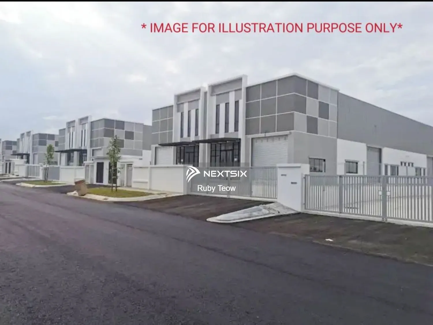 Eco Business Park 1 - New 1 Storey 2 Adjoined Cluster Factory for Rent