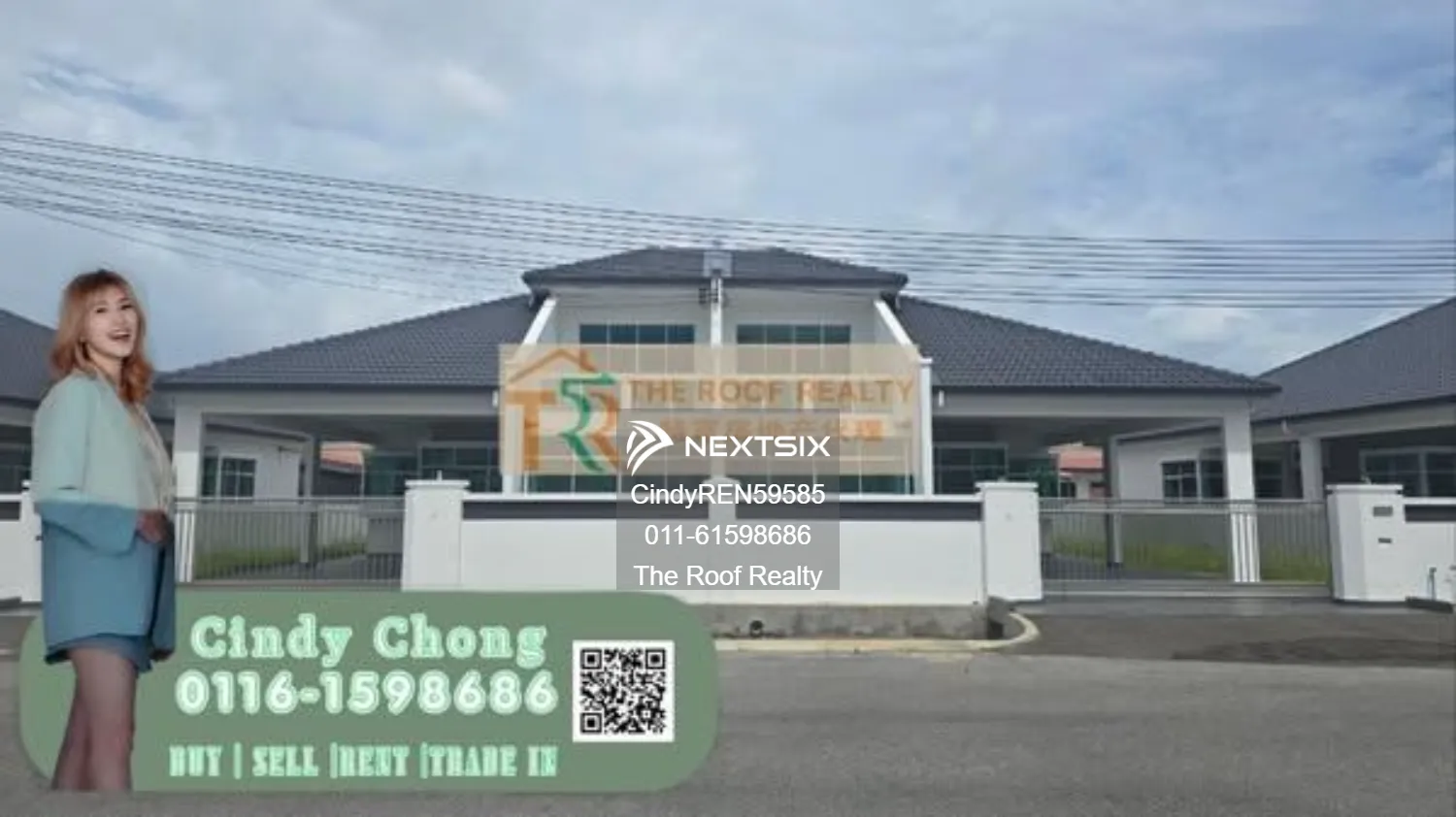 Brand New One and a Half Storey Semi Detached House - Greenville Senadin