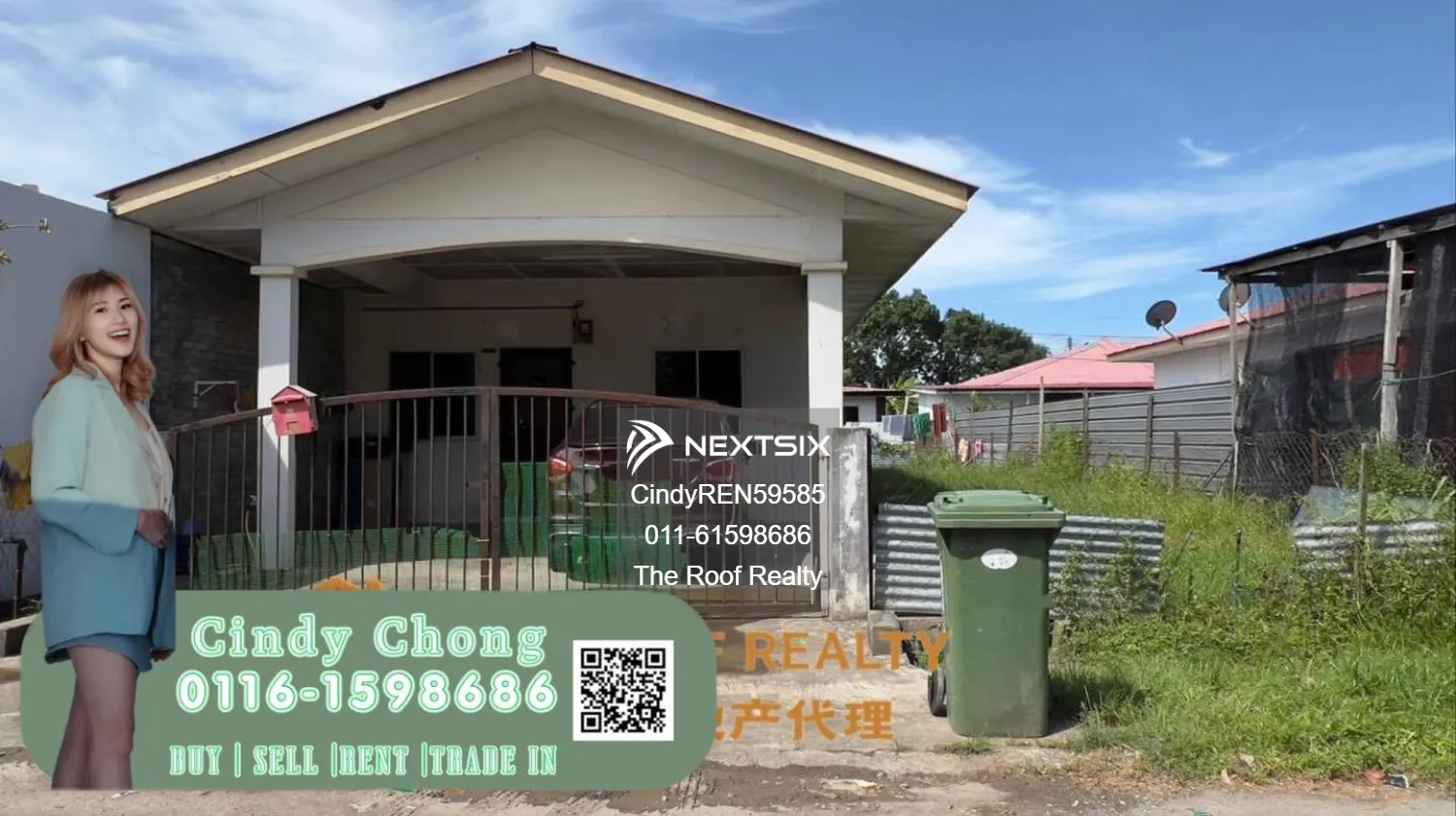 Single Storey Terrace Corner House - Permyjaya