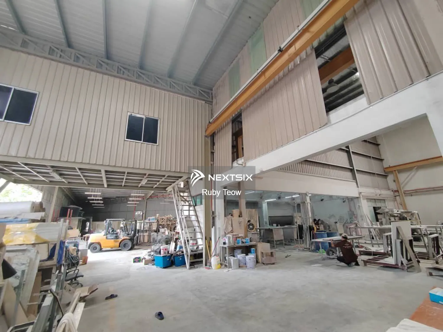 Taman Desa Cemerlang - 3 Storey Semi-Detached Factory with Office for Sale