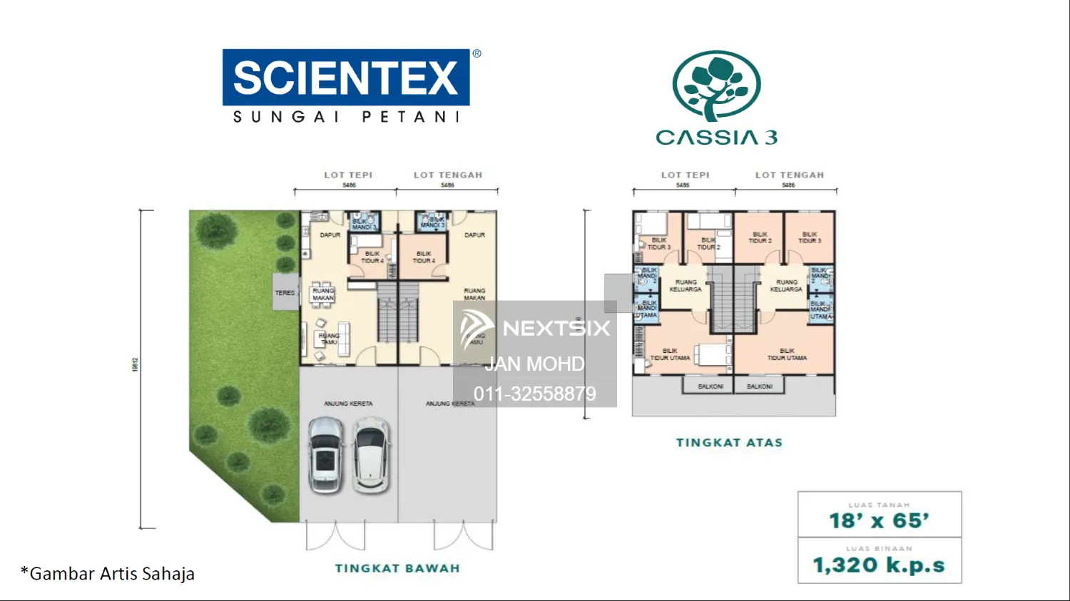 2-sty Terrace/Link House For Sale in Sungai Petani Kedah - Image 14