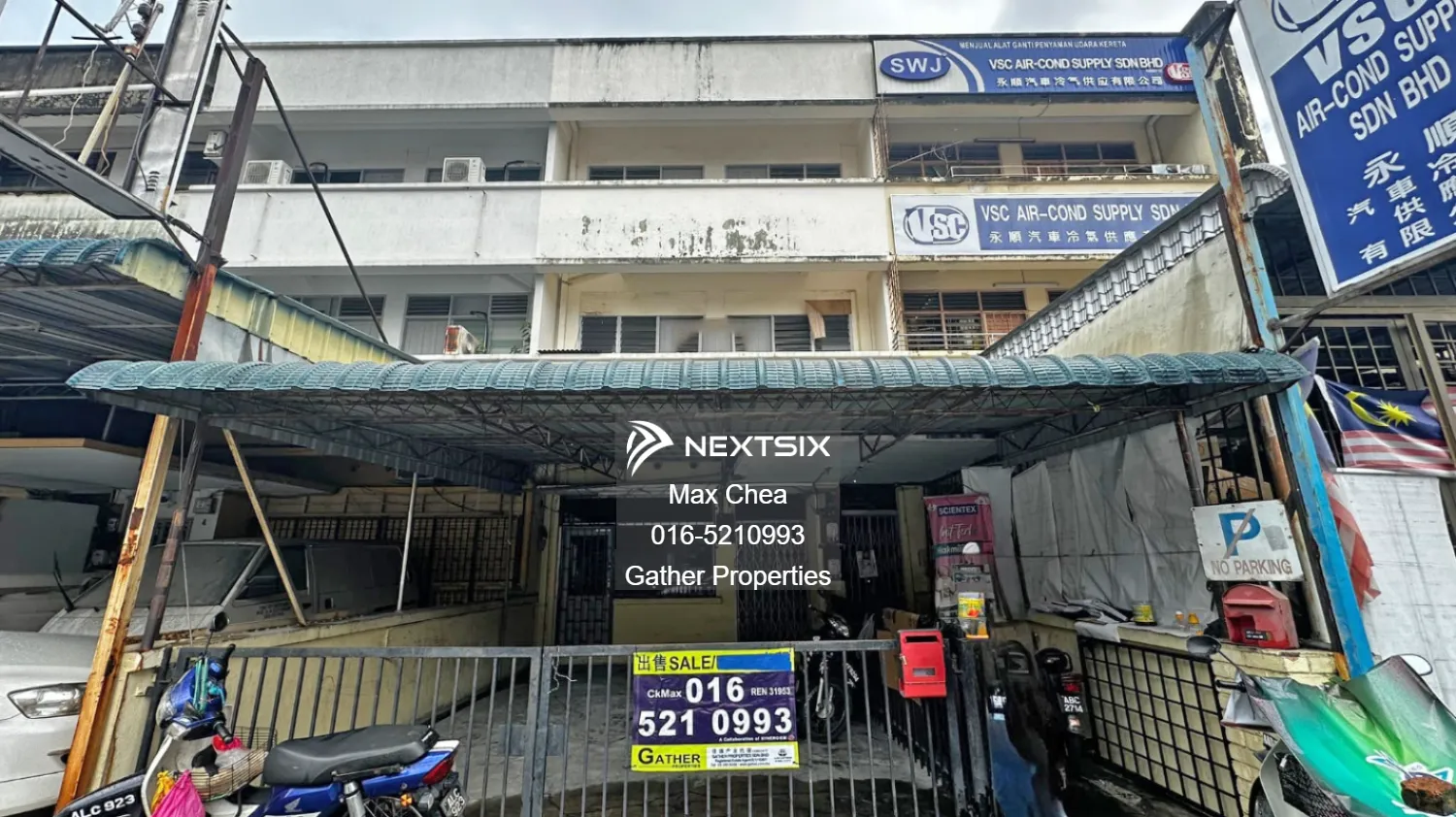 3 Storey Shop Lot/Office For Sale @ Jalan Hussein, Ipoh