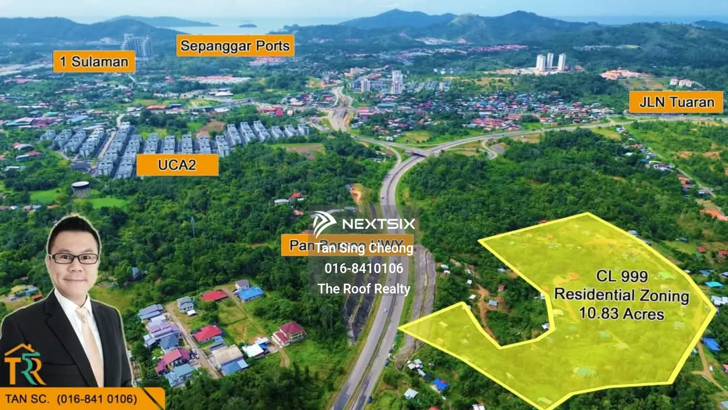 Pan Borneo Roadside Land | CL999 | Menggatal Telipok Tuaran Bypass