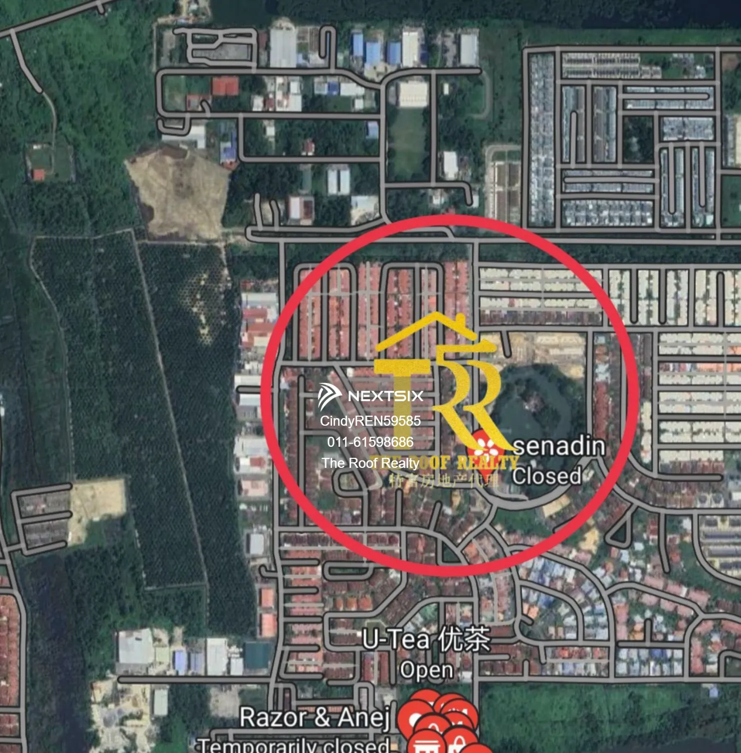 Senadin Industrial Land together with warehouse and office