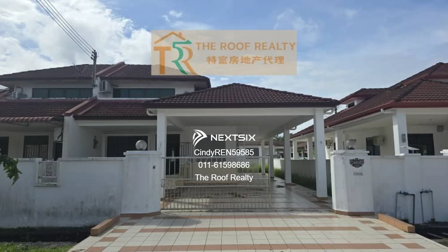 One and a Half Storey Semi Detached House - Riverview, Senadin