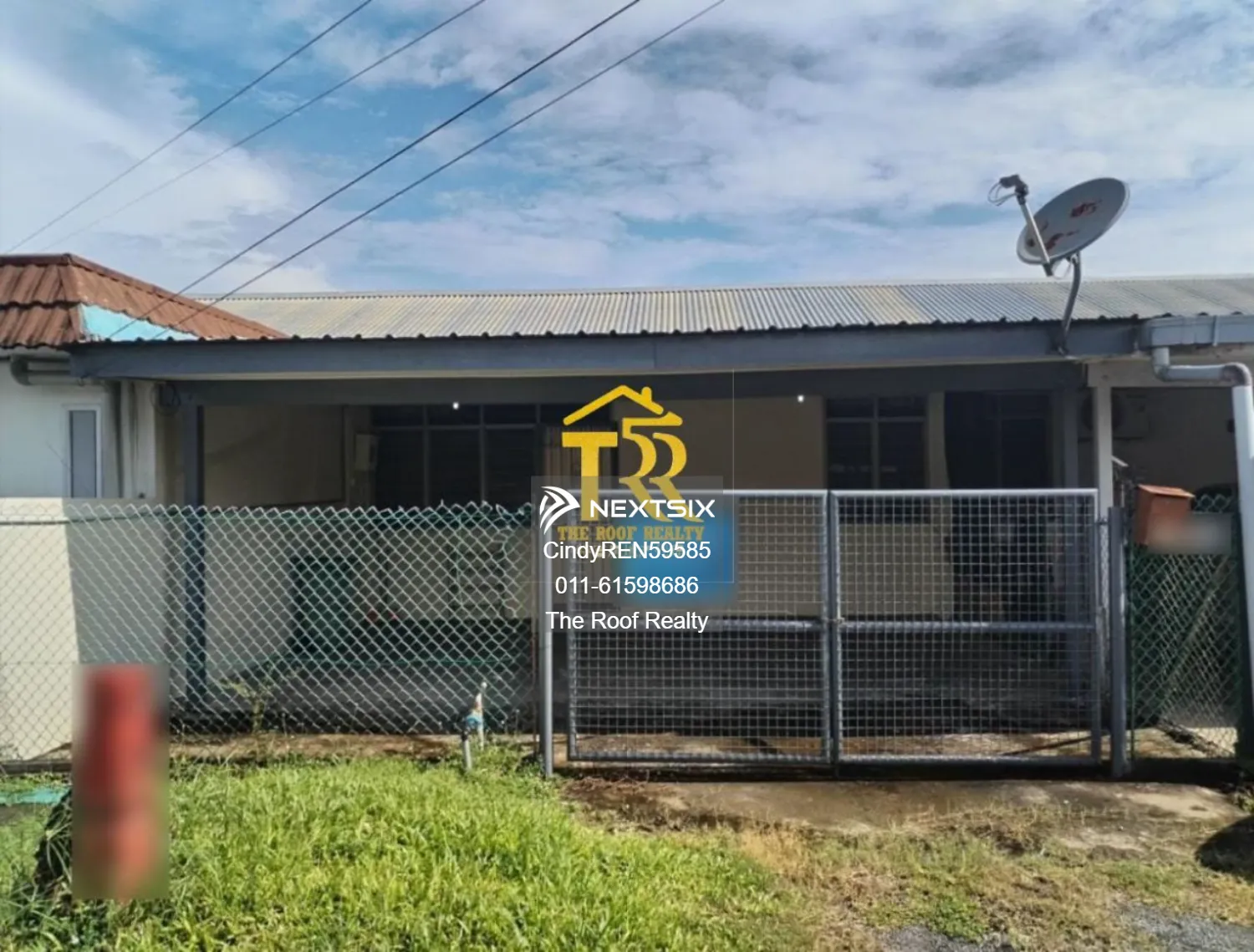 Single Storey Terrace Intermediate House - Piasau