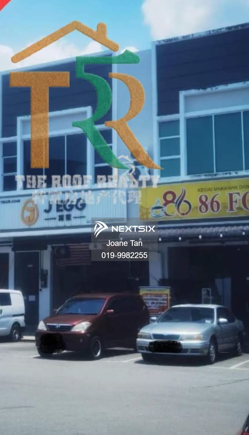 Sungai Abong 3 storey Shop For Rent