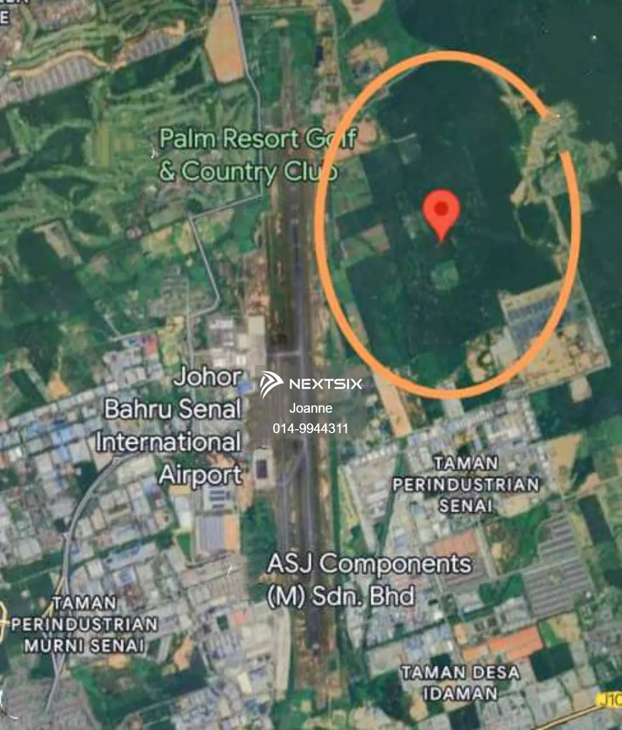 Desa Idaman, Senai, Seelong, Johor - 7 Acres Zoning Industrial Land