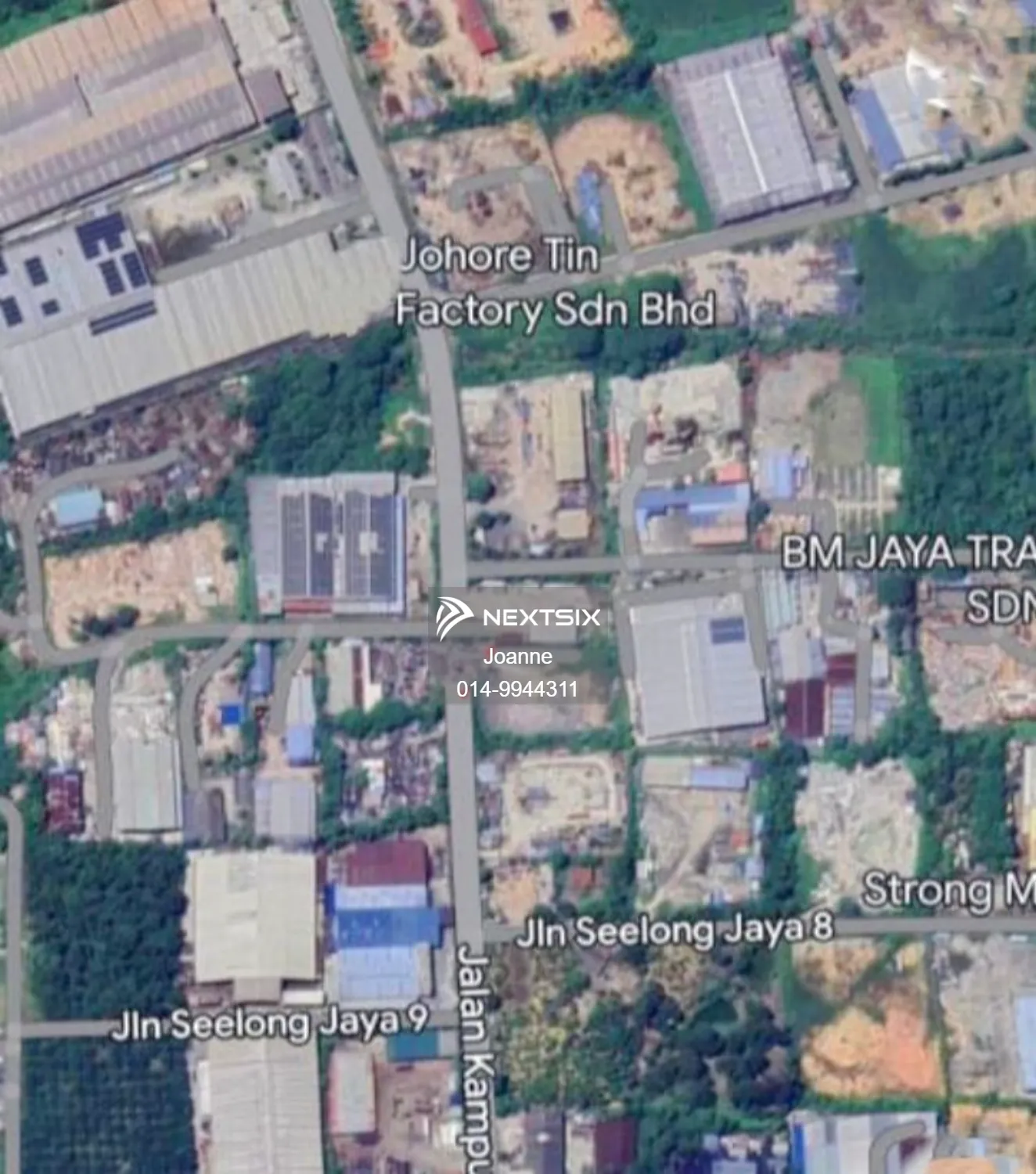 Jalan Seelong Jaya, Senai, Johor - 4 Acres or 8 Acres Industrial Land