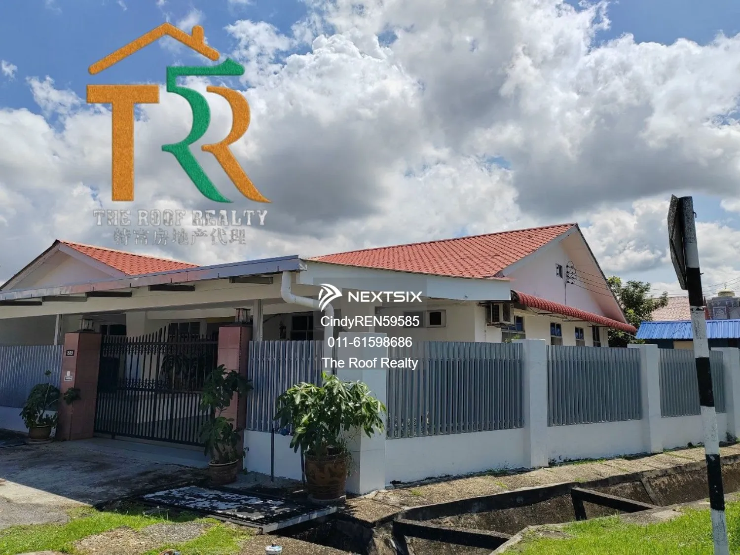 Single Storey Corner Terrace House - Jalan Jee Foh 5, Krokop