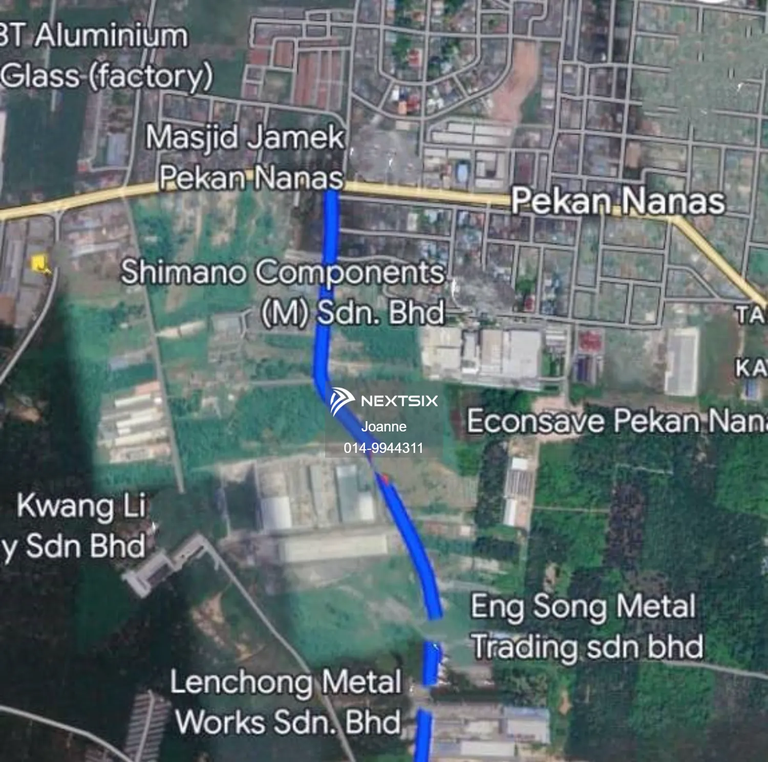 Industrial Land For Sale in Pekan Nanas Johor